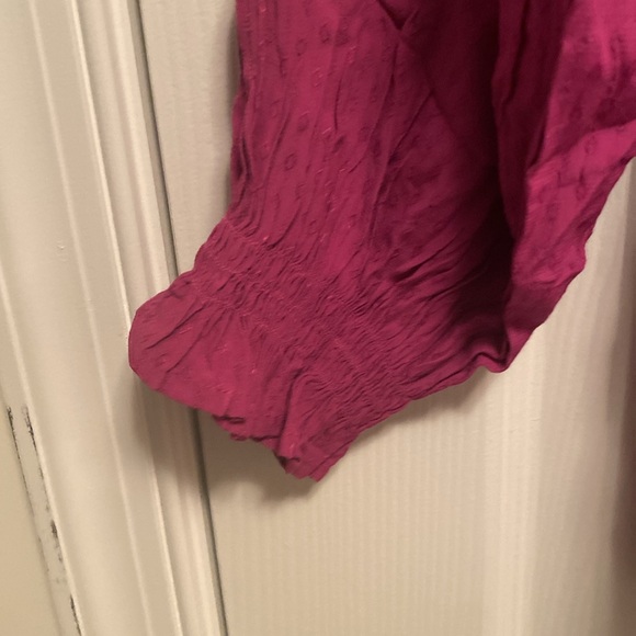 Brand New Knox Rose Purple Long Sleeve Top…size L - Picture 3 of 6